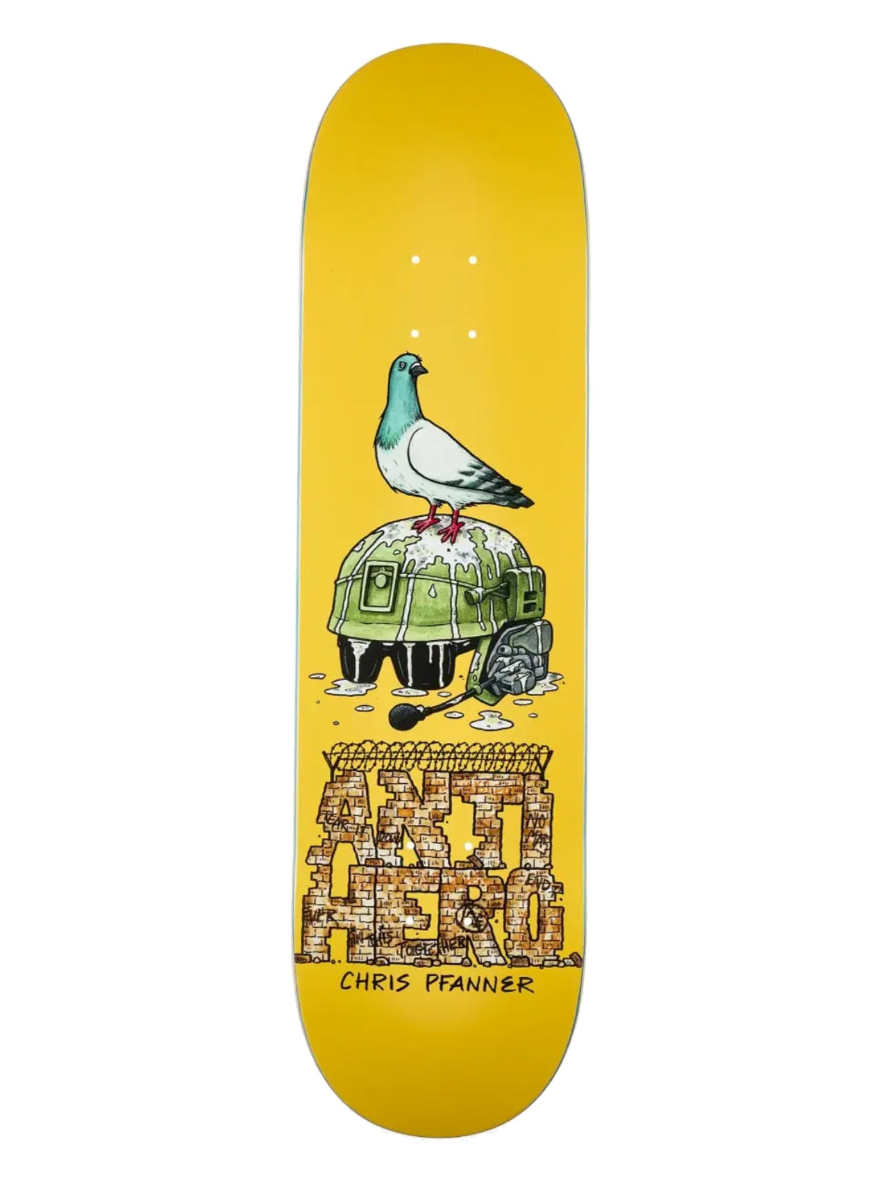 Anti-Hero Skateboards Chris Pfanner "Libertad" 8.25"
