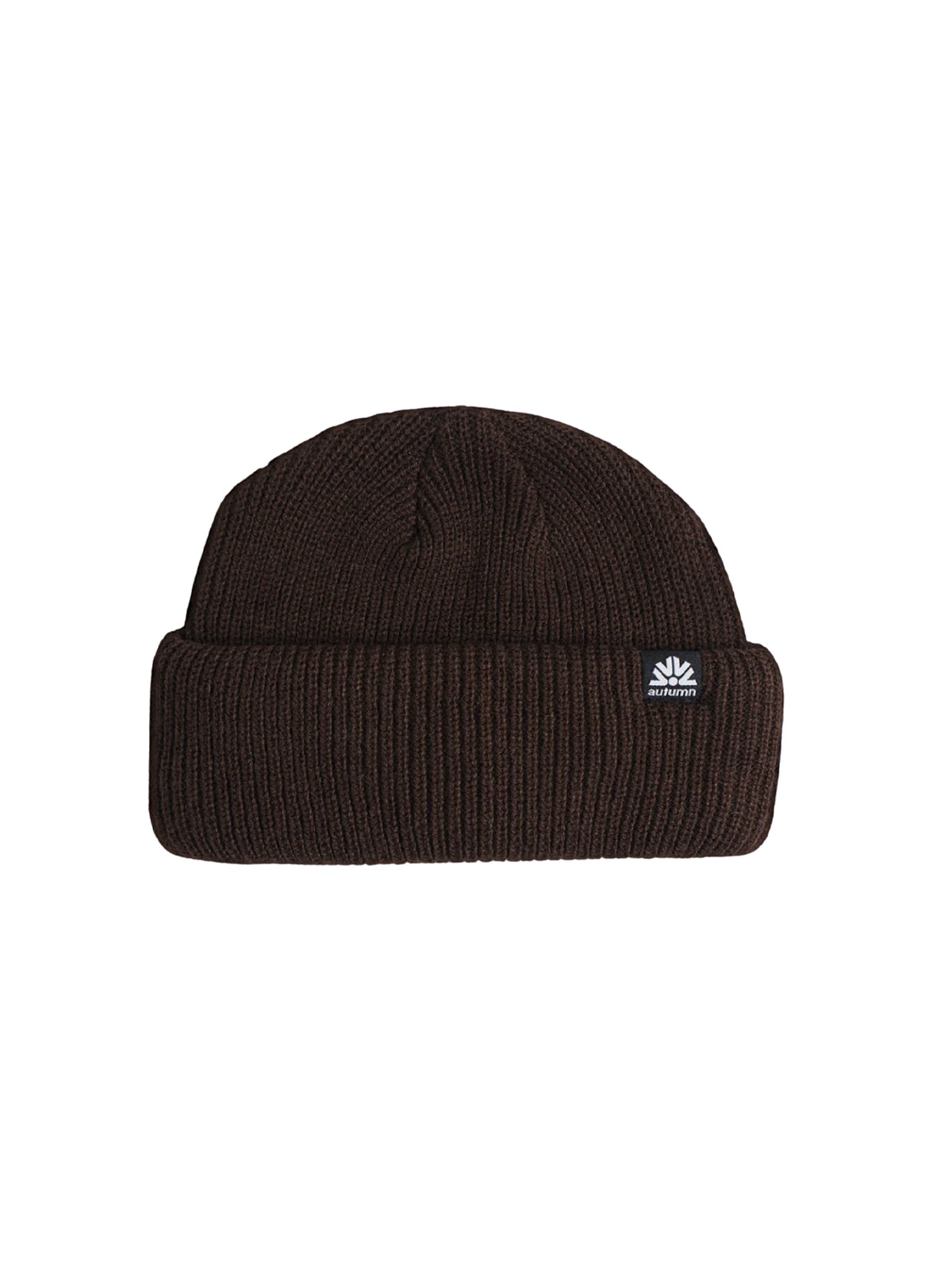 Autumn "Double Roll" Beanie Chocolate