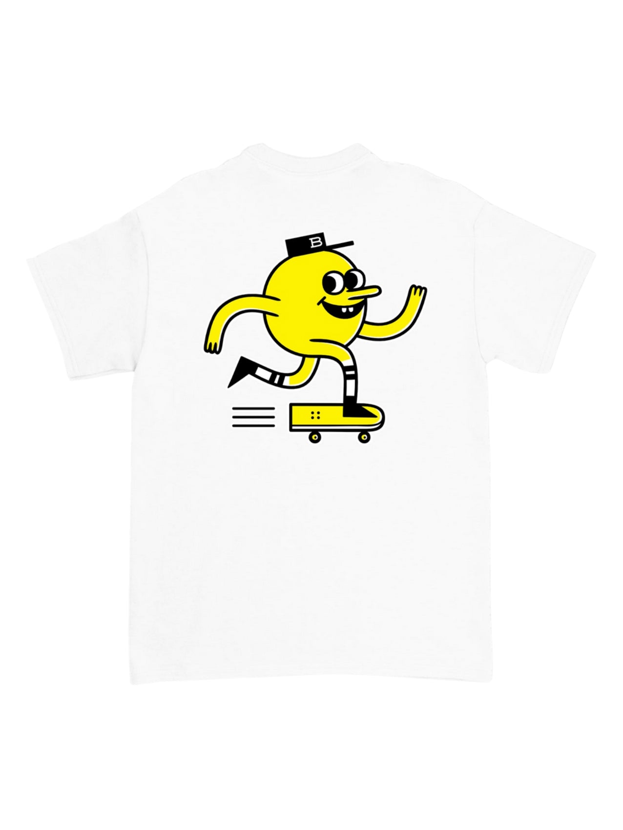 Blast T-Shirt "Classic Mascot" White