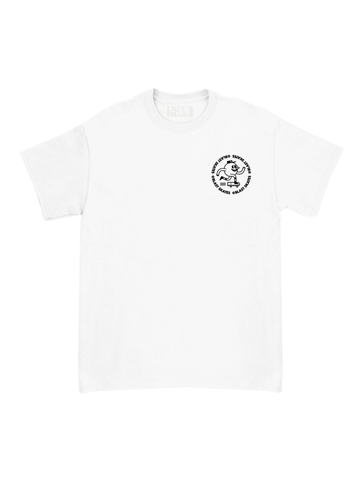 Blast T-Shirt "Classic Mascot" White