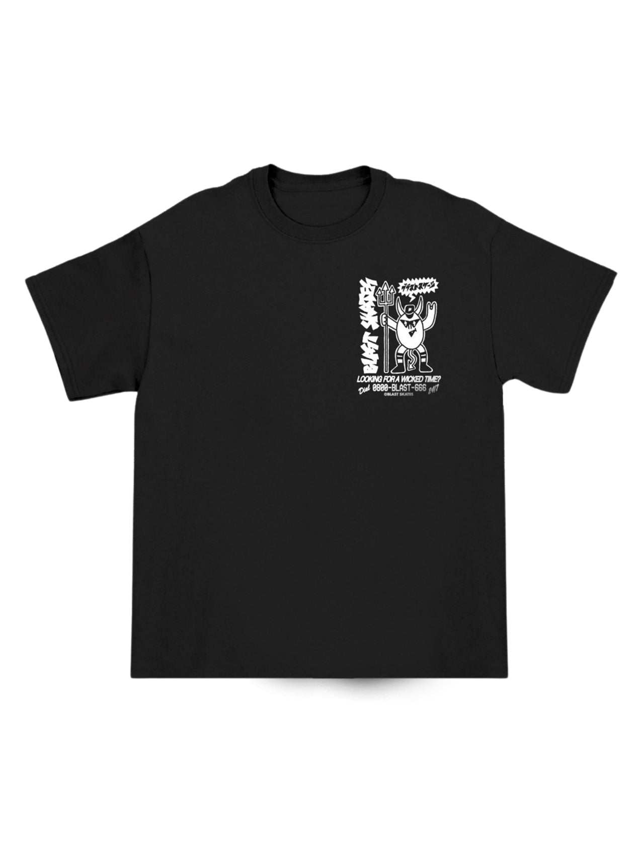 Blast T-Shirt "Devil Mascot" Black