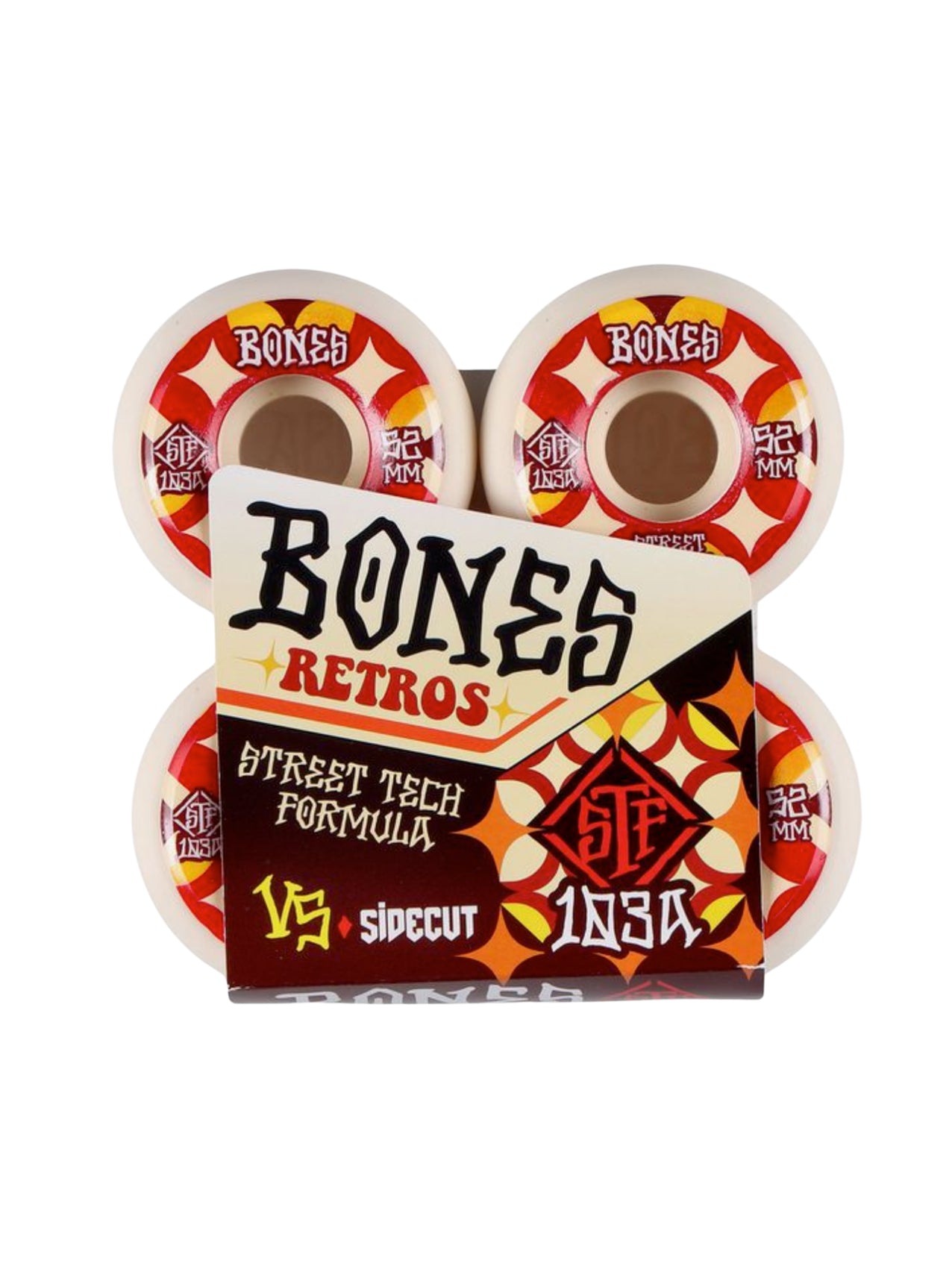 Bones Wheels "STF Retros Sidecut V5" 52mm/103a