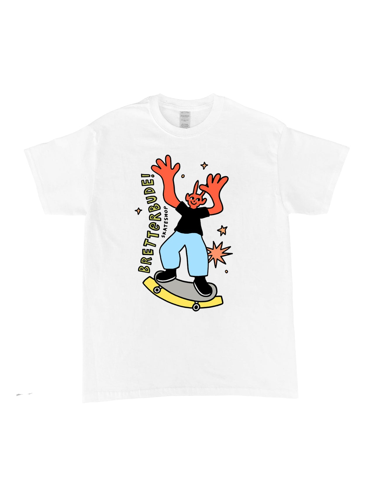 Bude T-Shirt "Devil" White