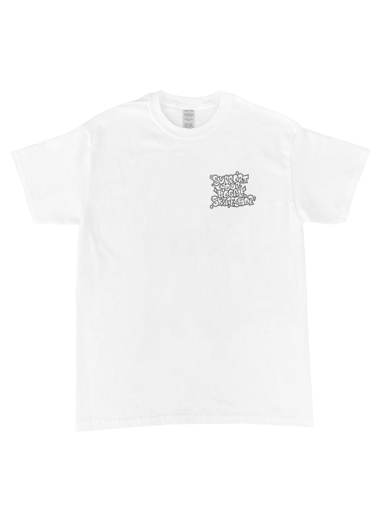 Bretterbude T-Shirt "Skateshop Day" White