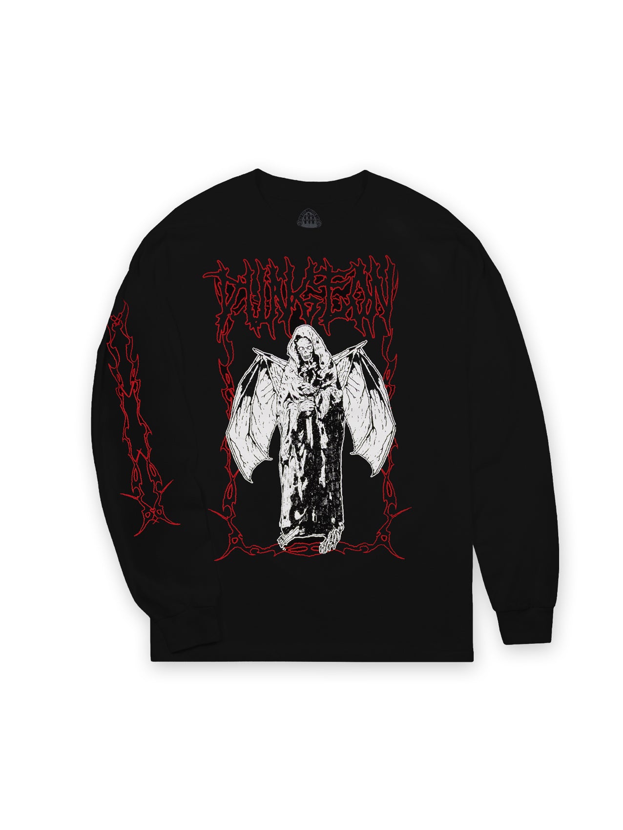 Dungeon "Grim Wings Sword" Longsleeve Black