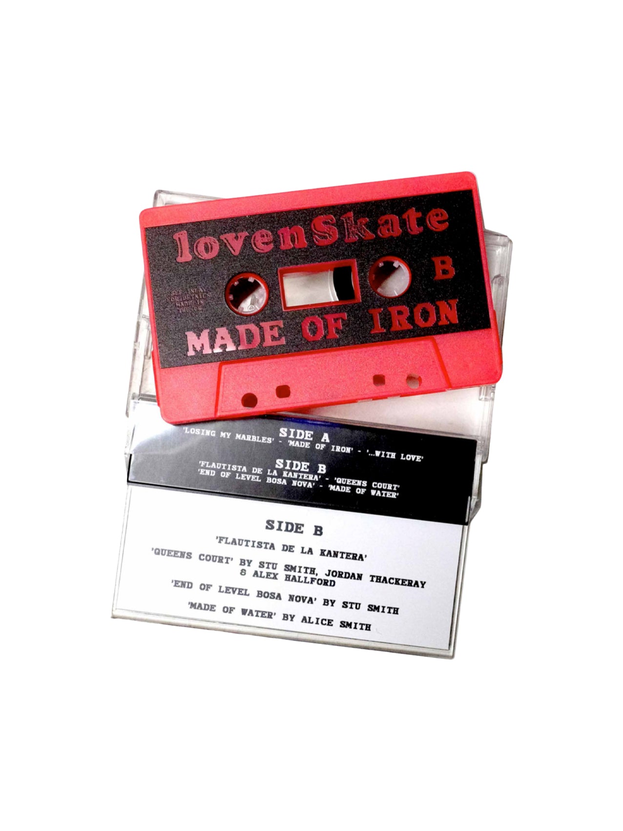 LoveNskate "Made Of Iron" The Soundtrack Kassette
