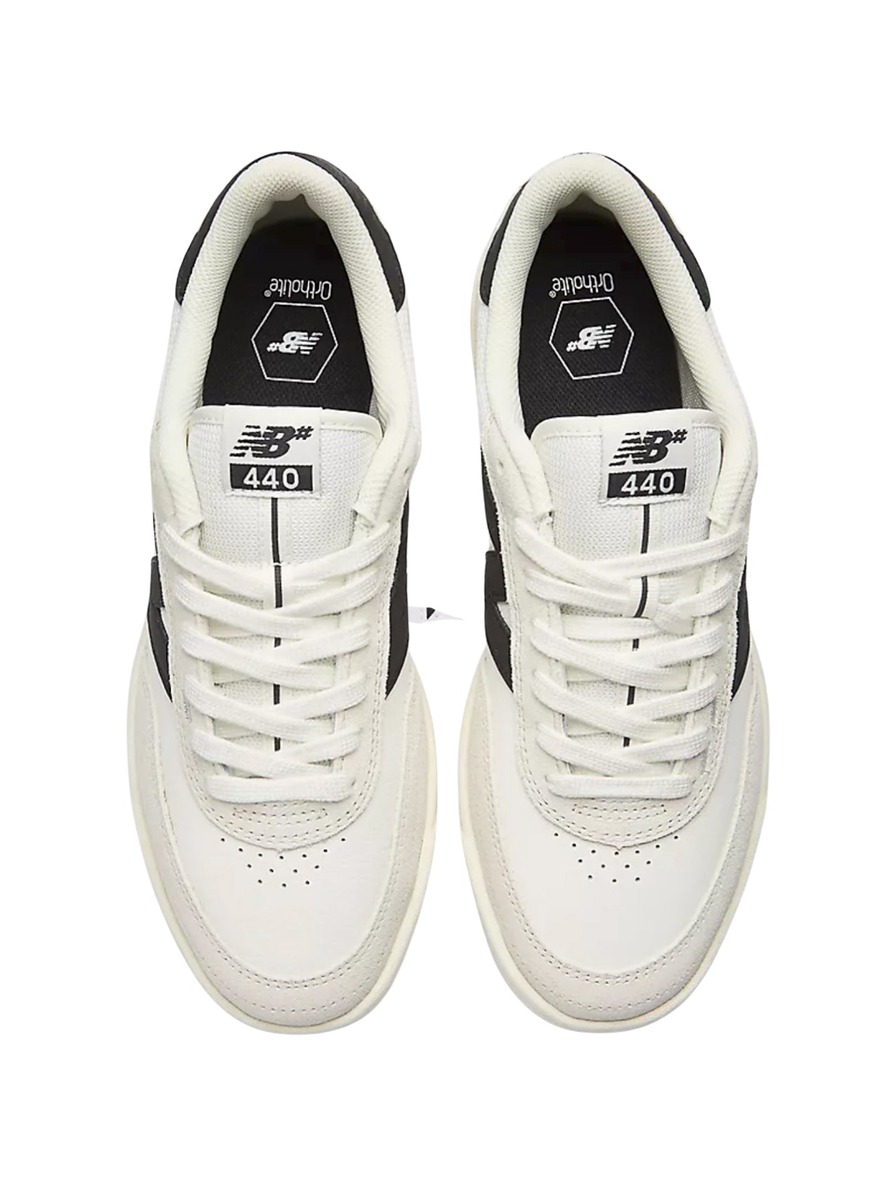 New Balance "440 V2" Sea Salt/Black