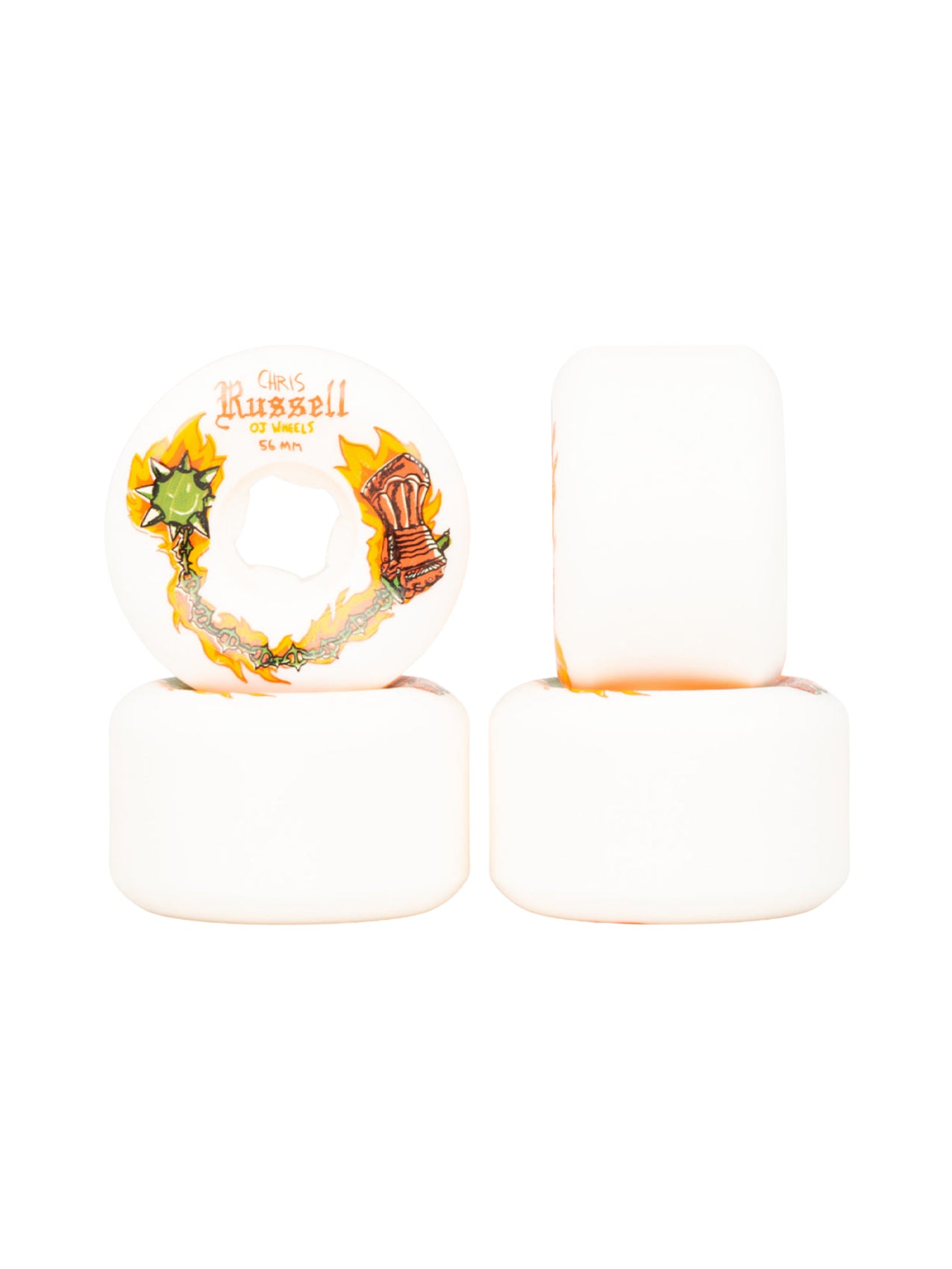 Oj Wheels "Hardline Chris Russell" 56mm/101a