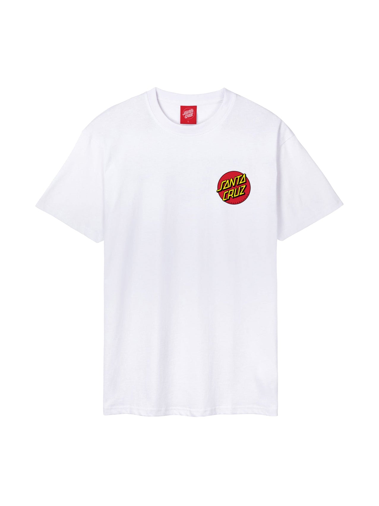 Santa Cruz T-Shirt "Classic Dot" White