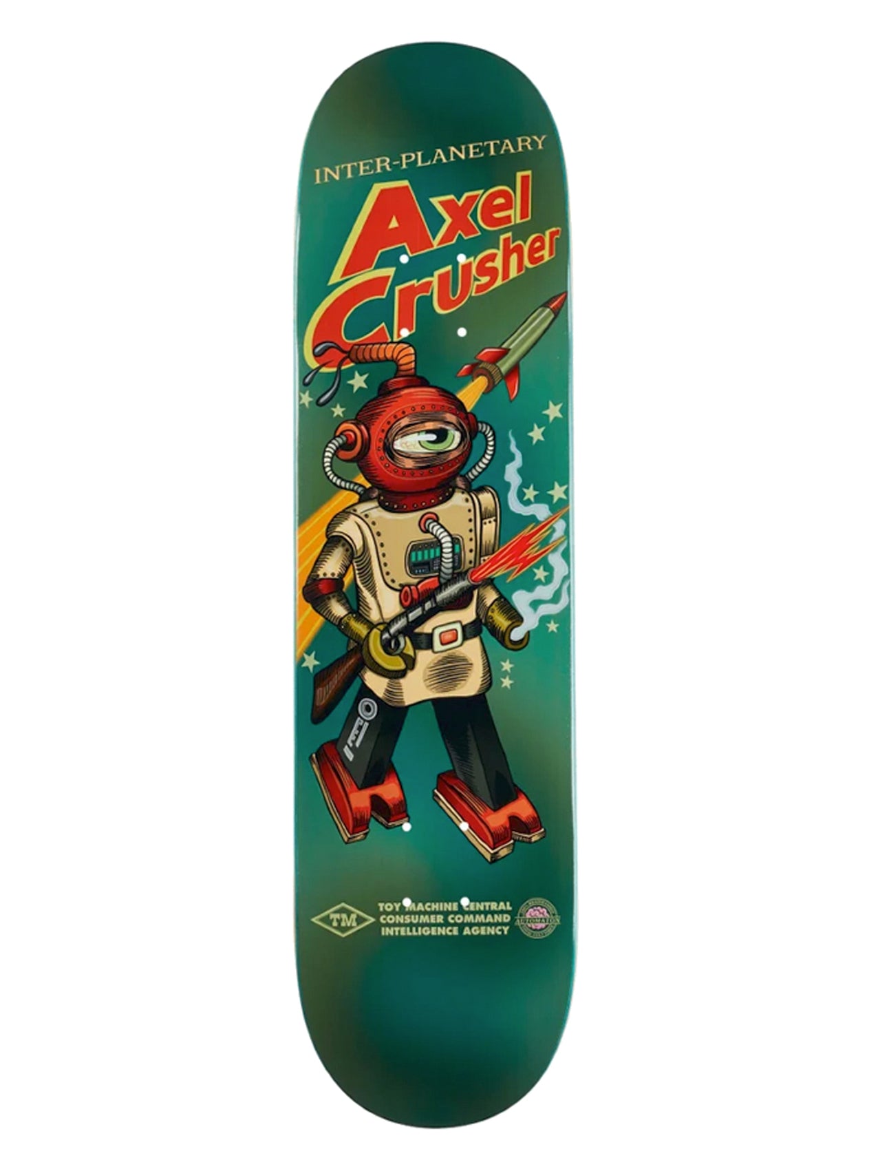Toy Machine "Robot Series Axel" 8.0"