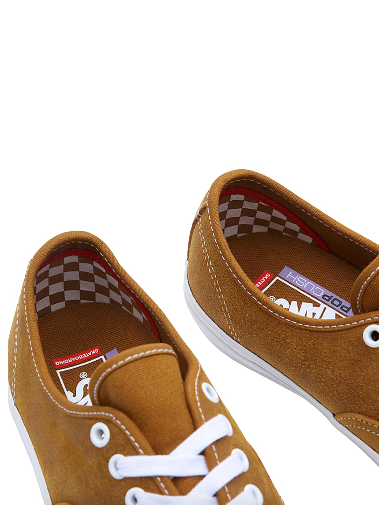 Vans "Skate Authentic" Leather Golden/Brown