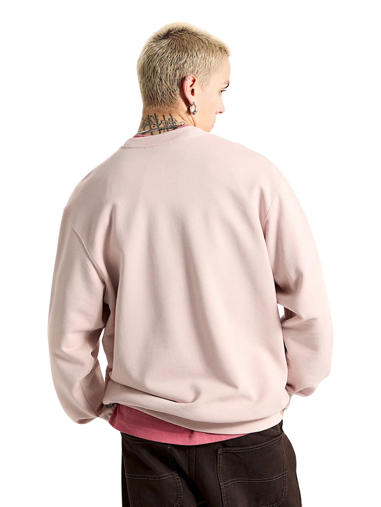 Vans "Salton" Crew Sweater Pink