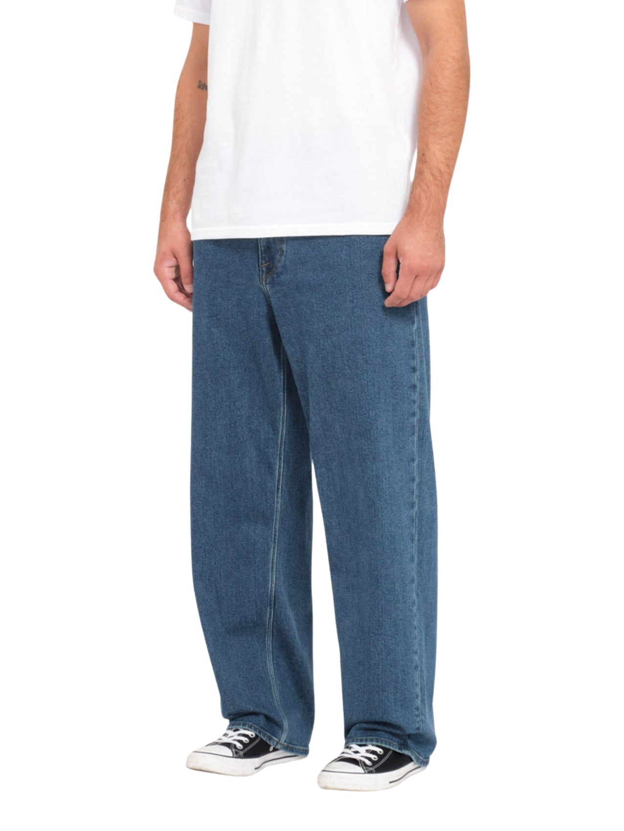 Volcom "Billow" Denim Jeans Washed Blue