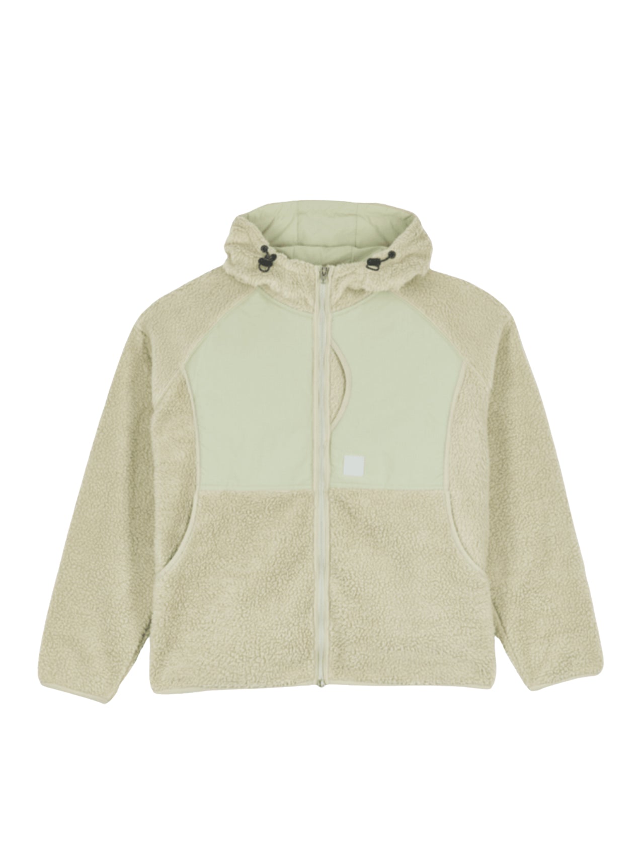 Volcom "Normaa Sherpa" Zip Sweatshirt Green Tea