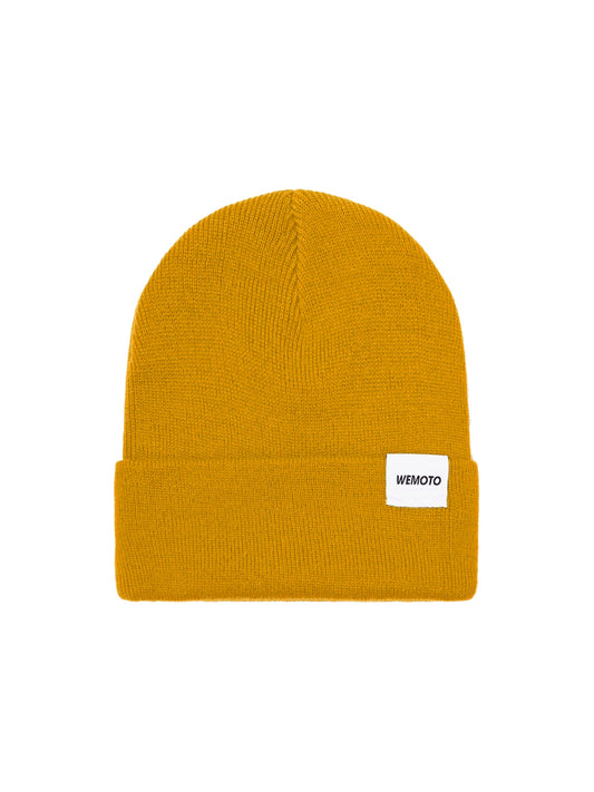 Wemoto "Cuffed" Beanie Mustard