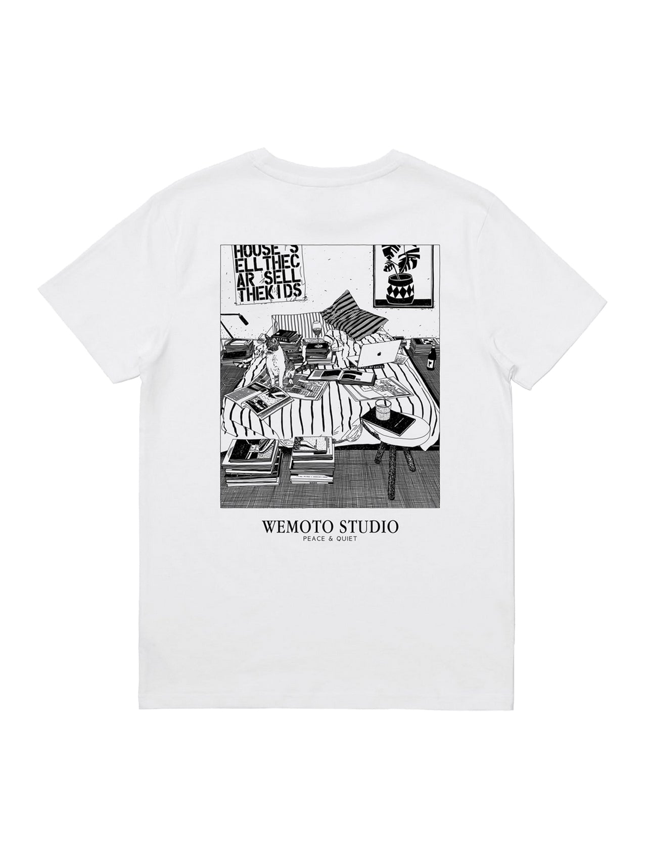 Wemoto T-Shirt "Bed Tee" White