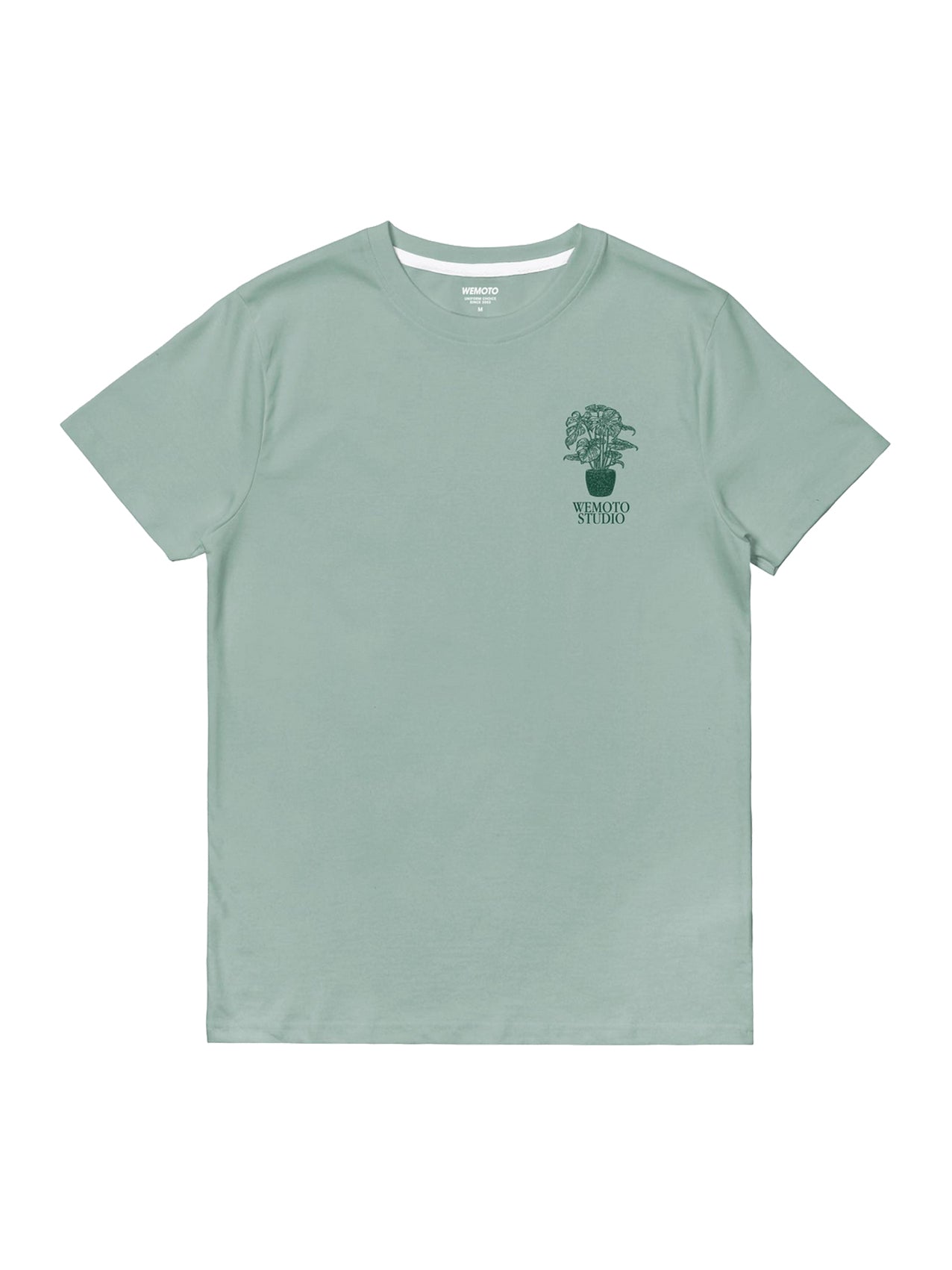 Wemoto T-Shirt "Glasshouse" Pistacchio