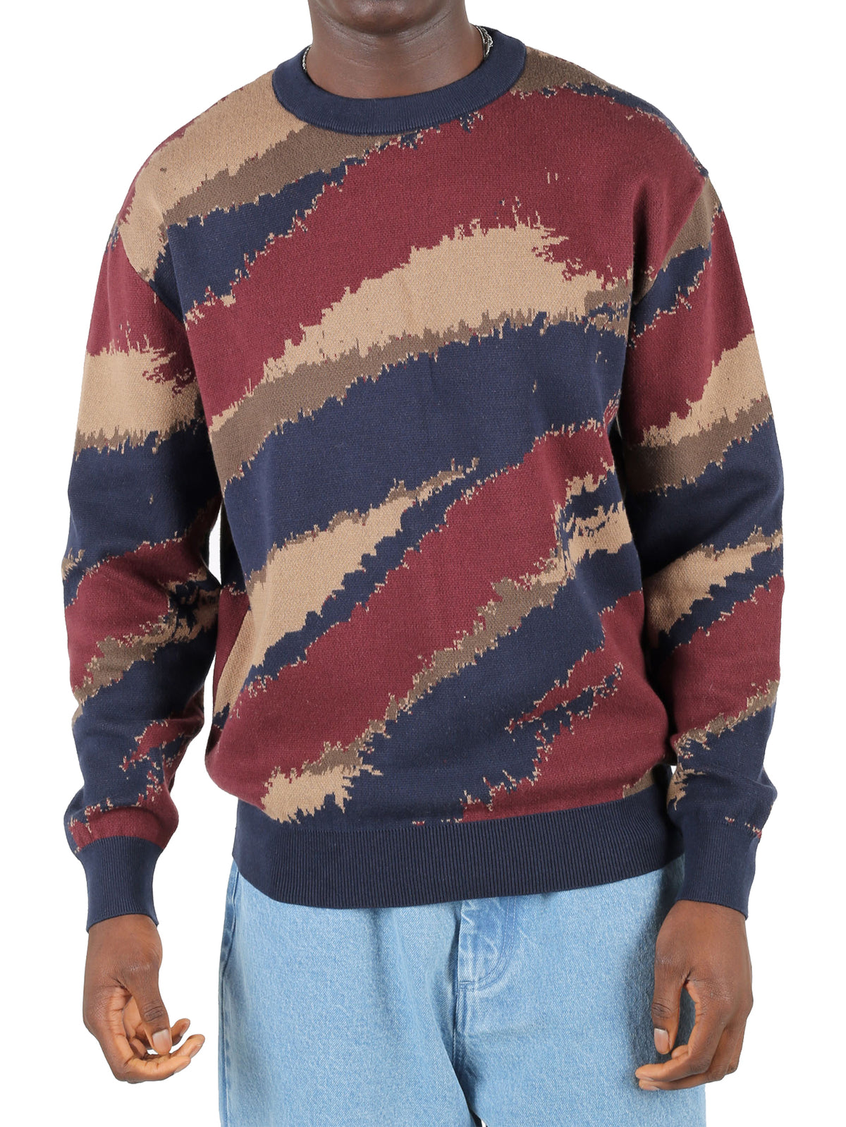 Wemoto "Johnson" Cotton Knit Crewneck Pullover