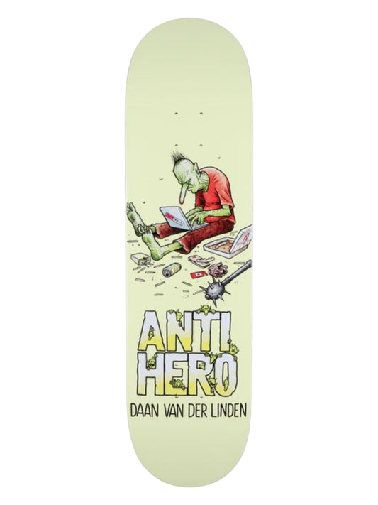 Anti-Hero Skateboards Daan Van Der Linden "Troll Series" 8.5"