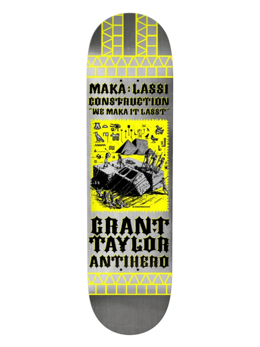Anti-Hero Skateboards Grant Taylor "Makalassi Construction DBX" 8.5"