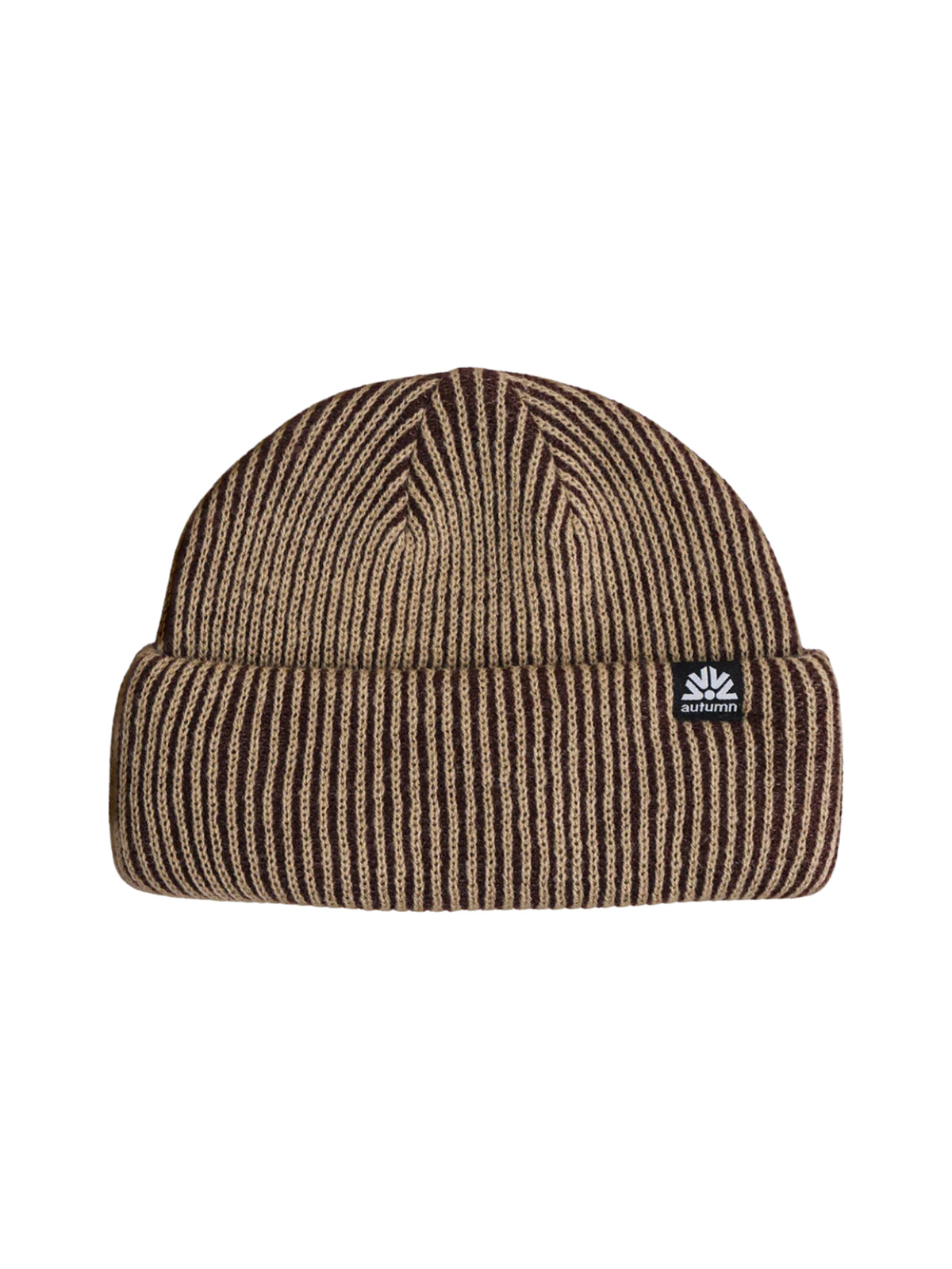 Autumn "Cord Double Roll" Beanie Oxblood