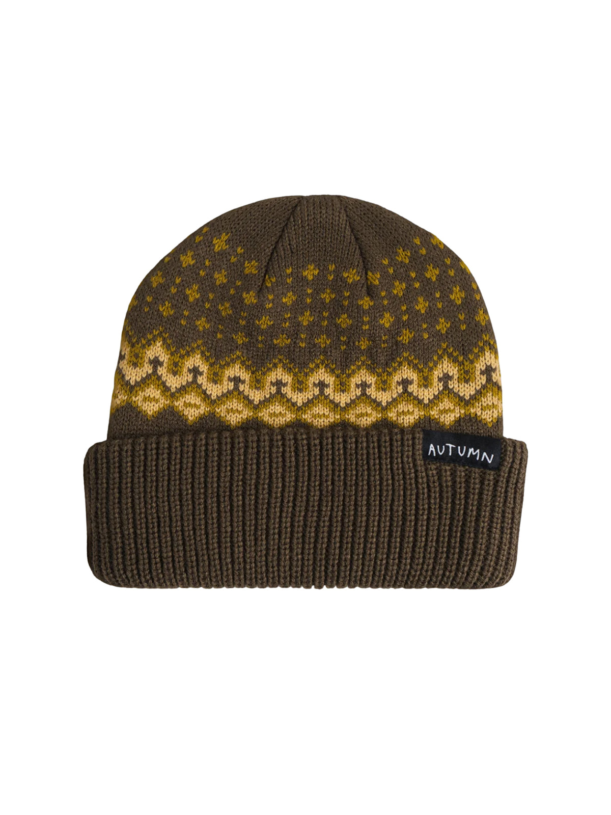 Autumn "Fairrisle" Beanie Dirt