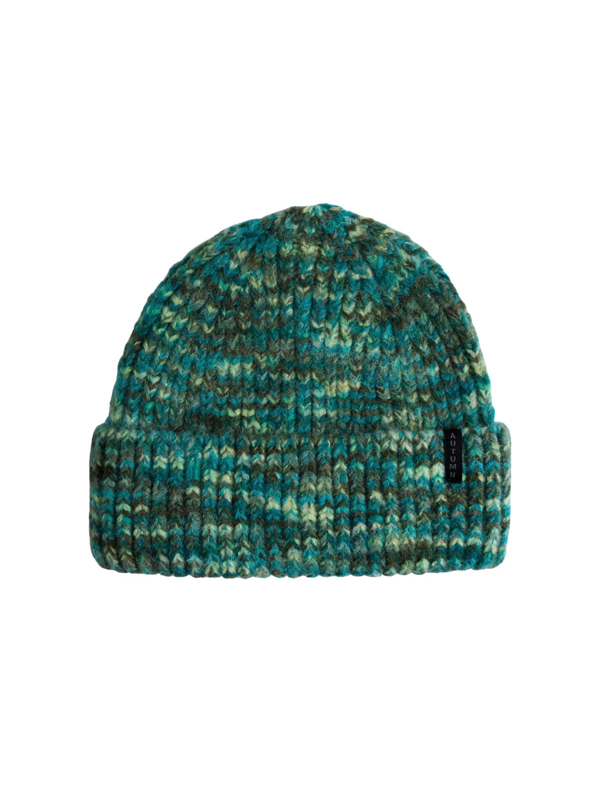 Autumn "Marble Knit" Beanie Teal