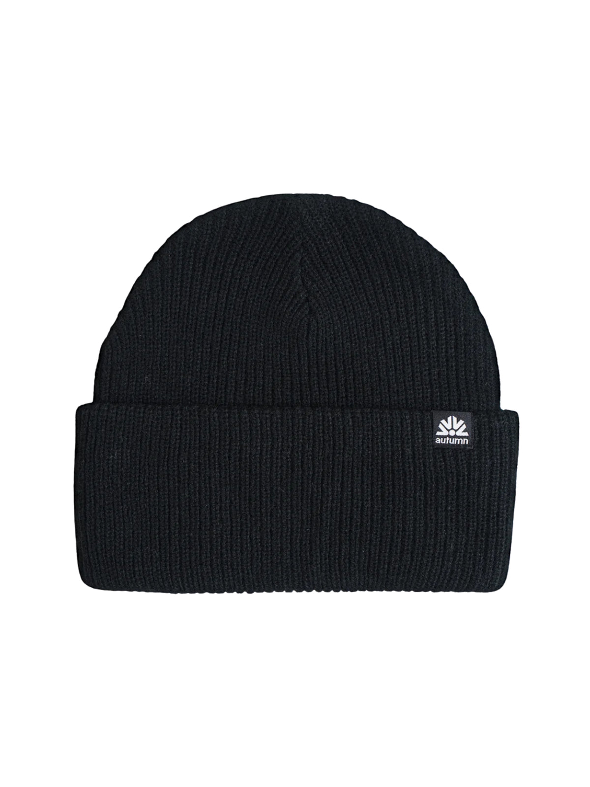 Autumn "Simple Solid" Beanie Black