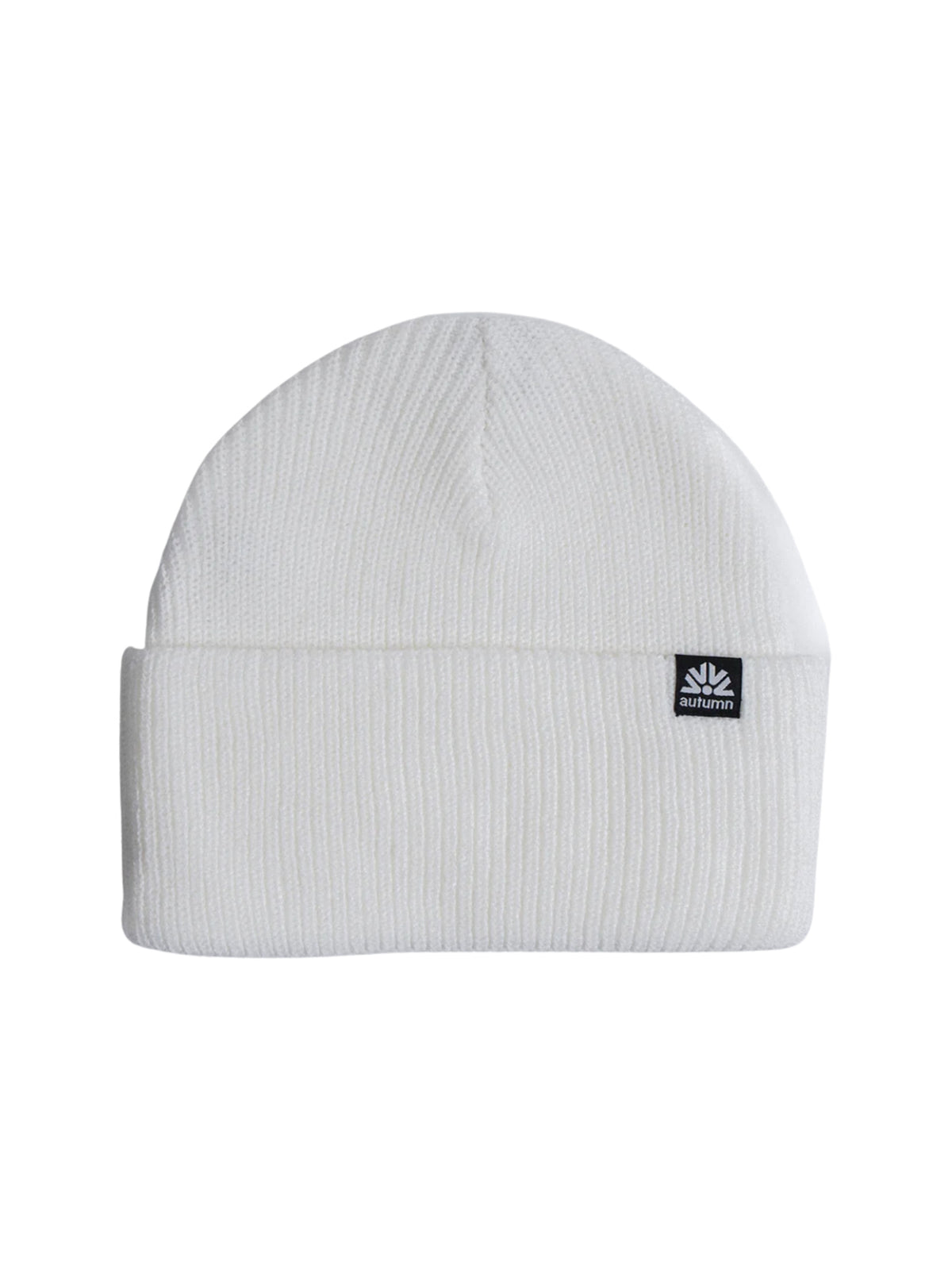 Autumn "Simple Solid" Beanie White