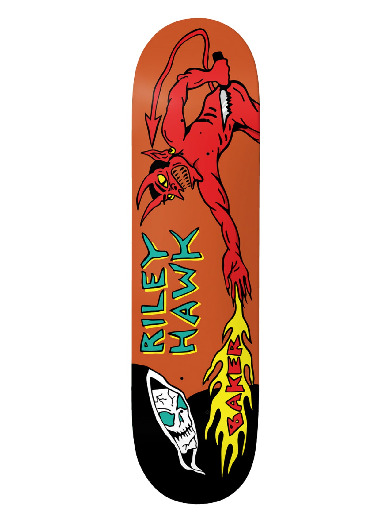 Baker Skateboards Riley Hawk "Evil vs. Evil" 8.5"