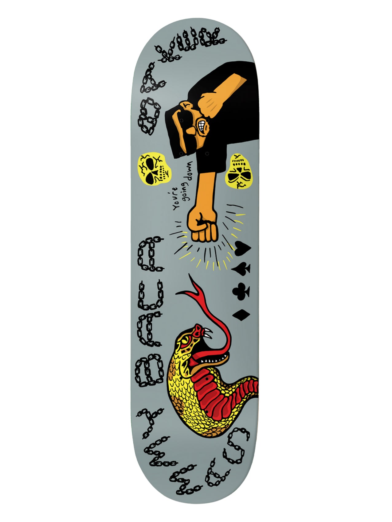 Baker Skateboards Samy Baca "Goin Down" 8.25"