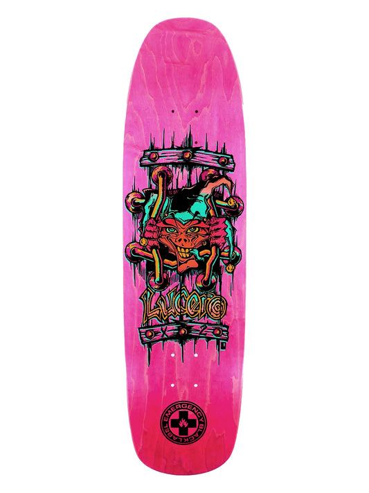Black Label Skateboards John Lucero "Bars X2" 8.88"