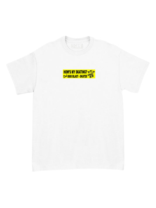 Blast T-Shirt "Acid Blaster" White