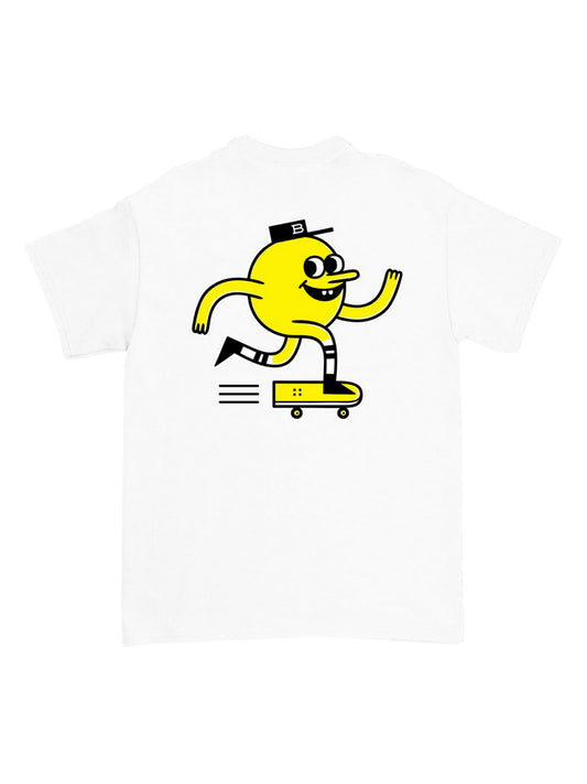 Blast T-Shirt "Classic Mascot" White