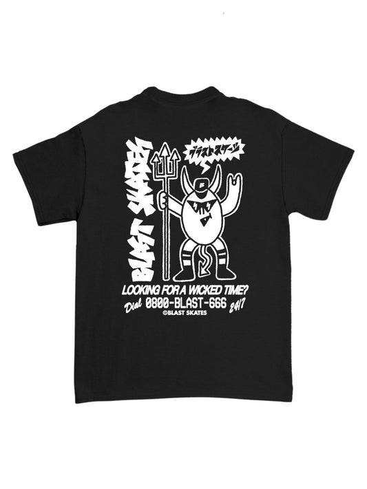 Blast T-Shirt "Devil Mascot" Black