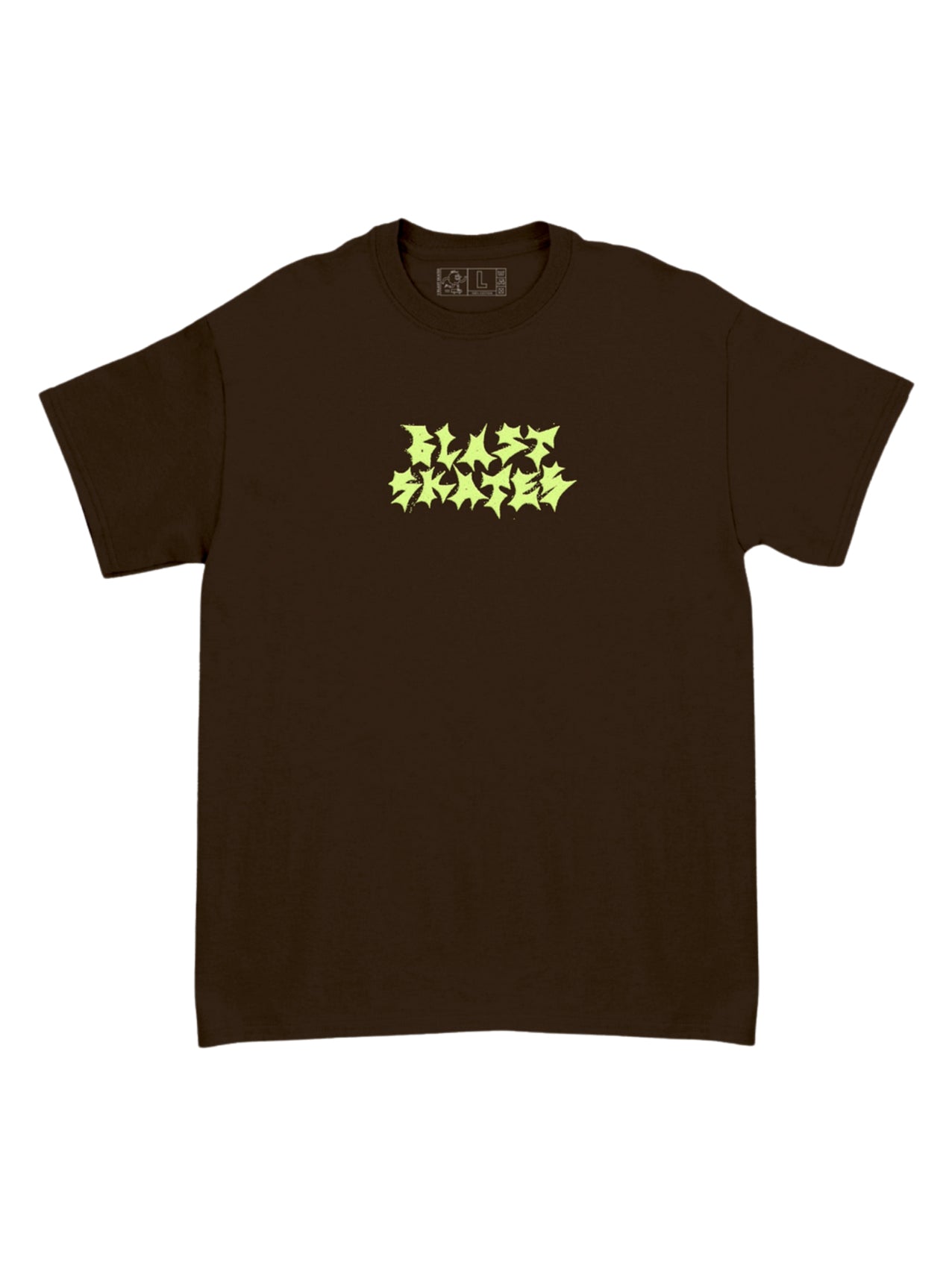 Blast T-Shirt "Screaming Skull" Brown