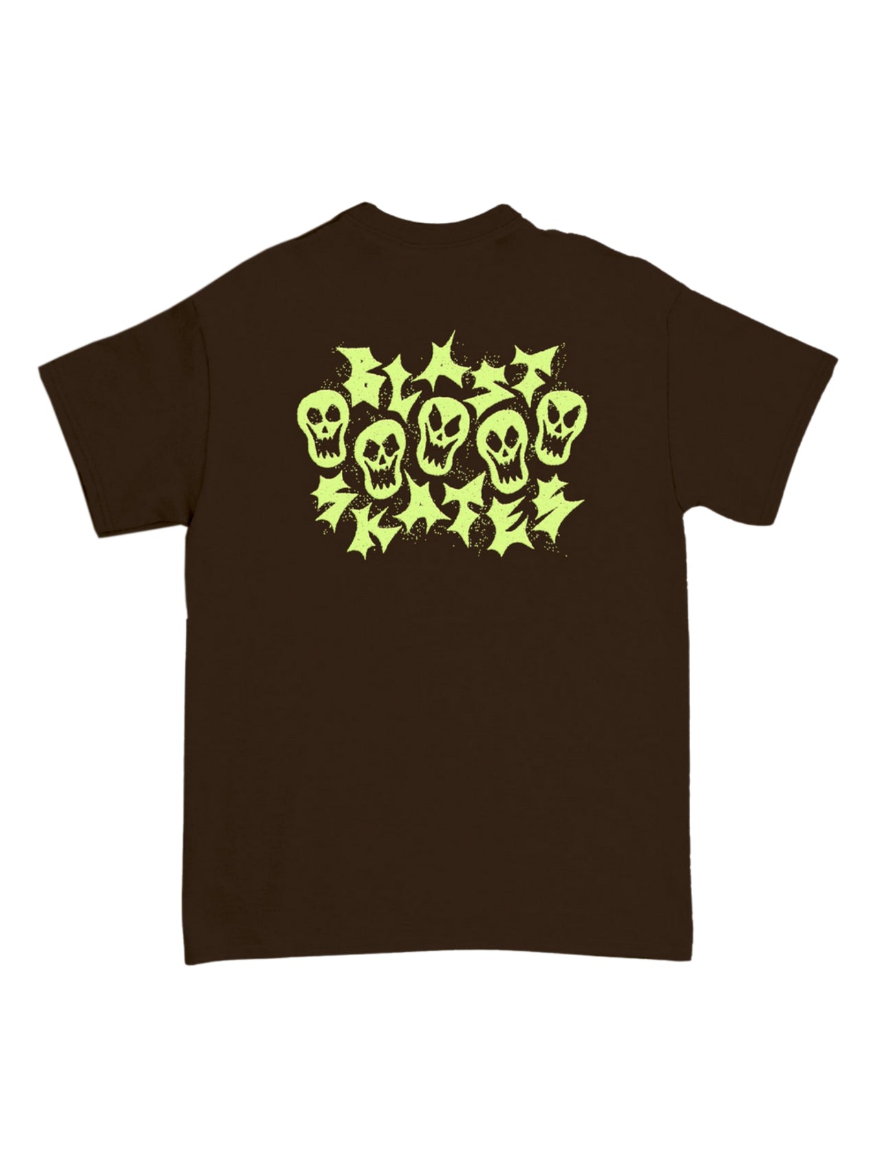 Blast T-Shirt "Screaming Skull" Brown