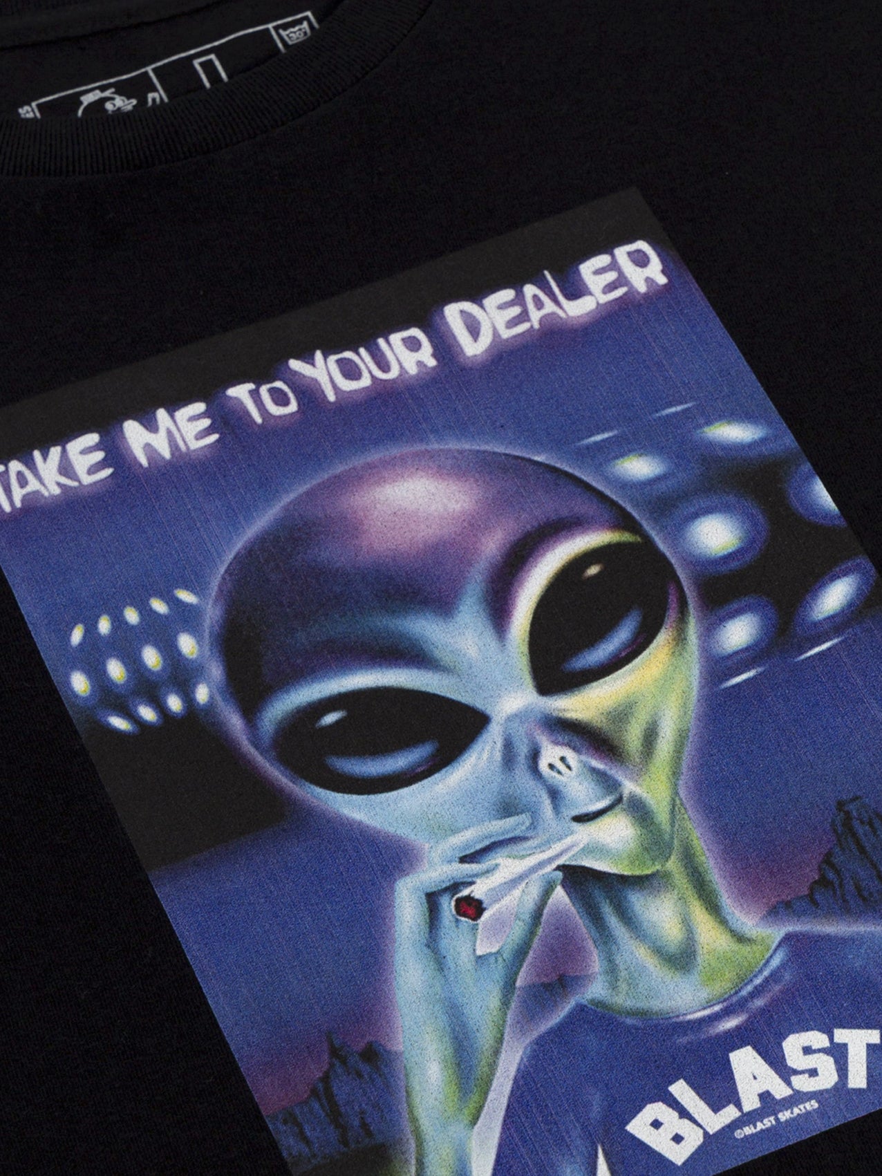 Blast T-Shirt "Extra Terrestrial Masterpiece" Black