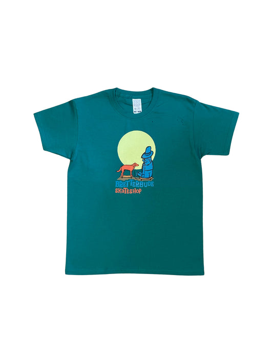 Bretterbude Kids T-Shirt "Gassi" Green