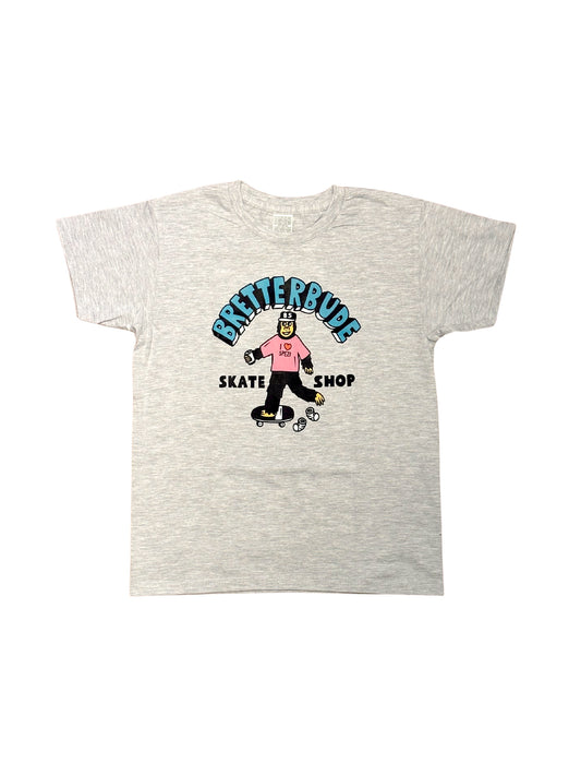 Bretterbude Kids T-Shirt "I Love Spezi" Grey