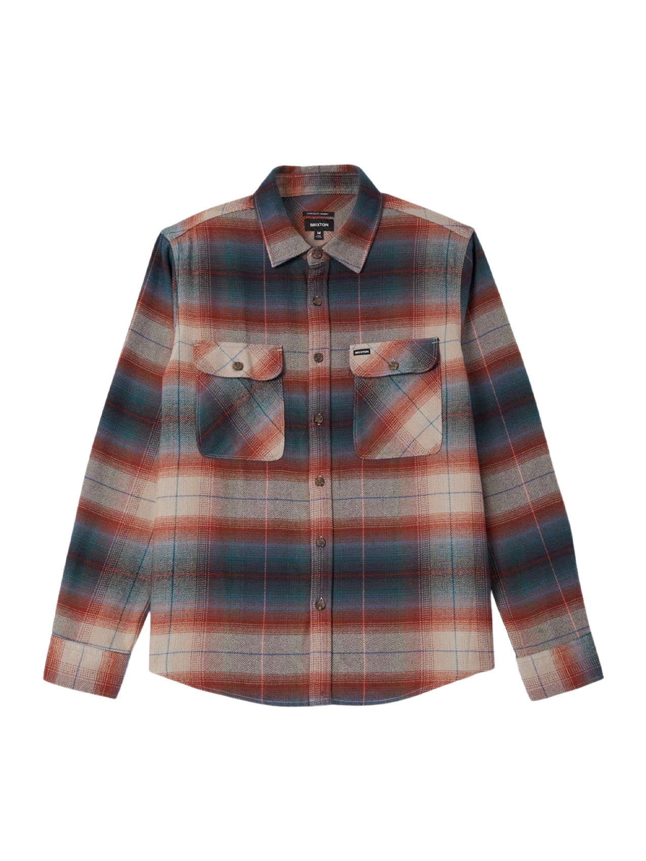 Brixton "Bowery" Flannel Multi Shadow