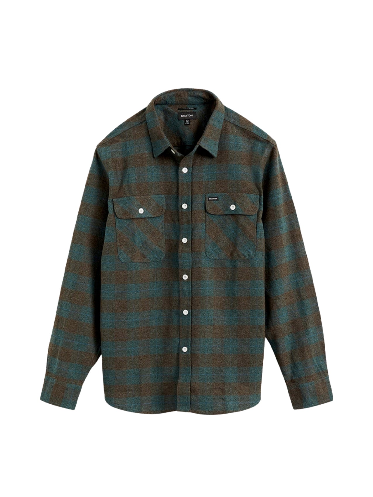 Brixton "Bowery" Flannel Ocean