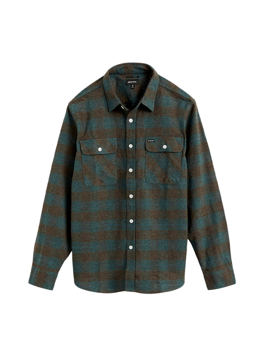 Brixton "Bowery" Flannel Ocean