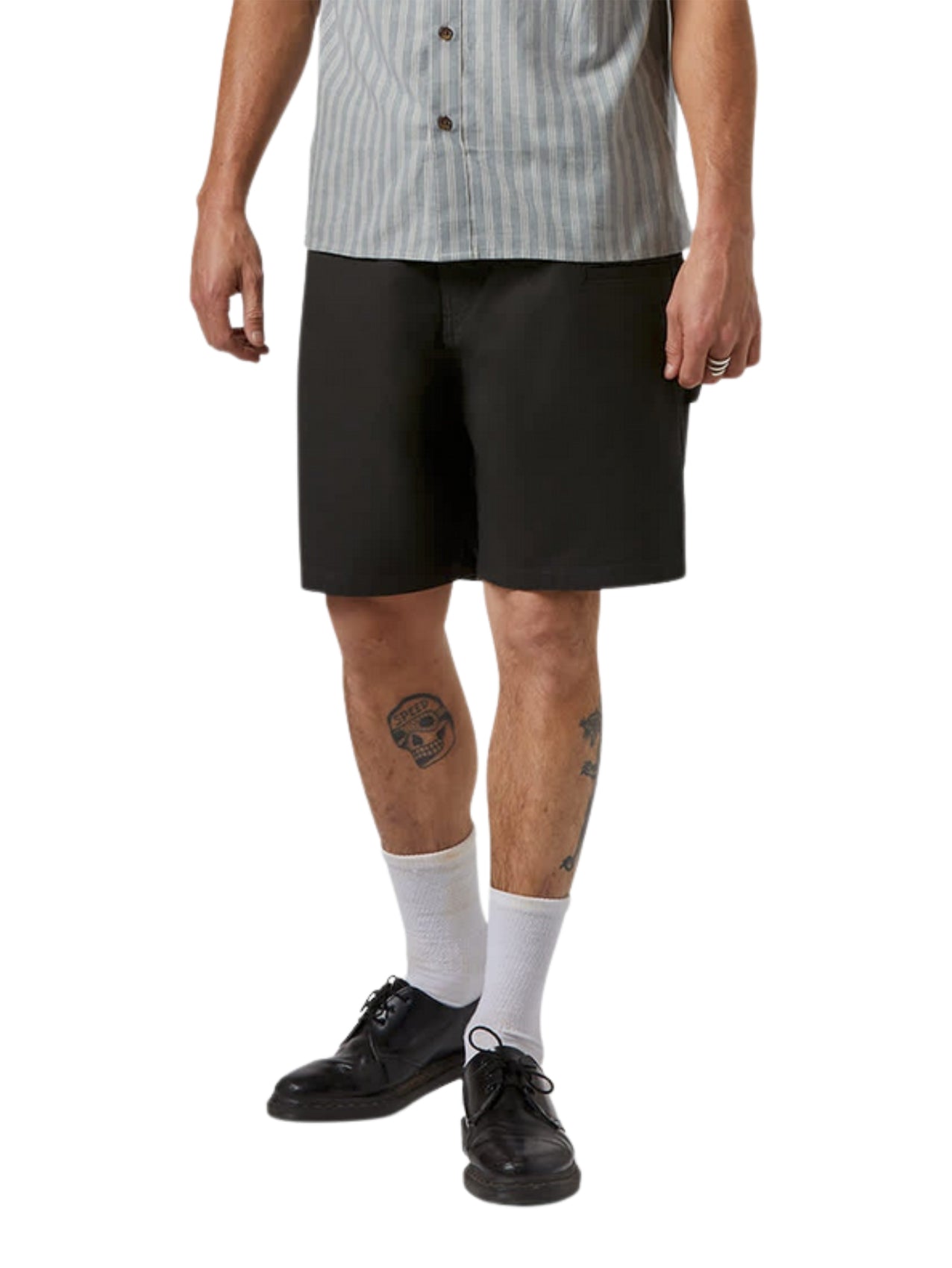 Brixton "Builders Carpenter" Short Washed Black