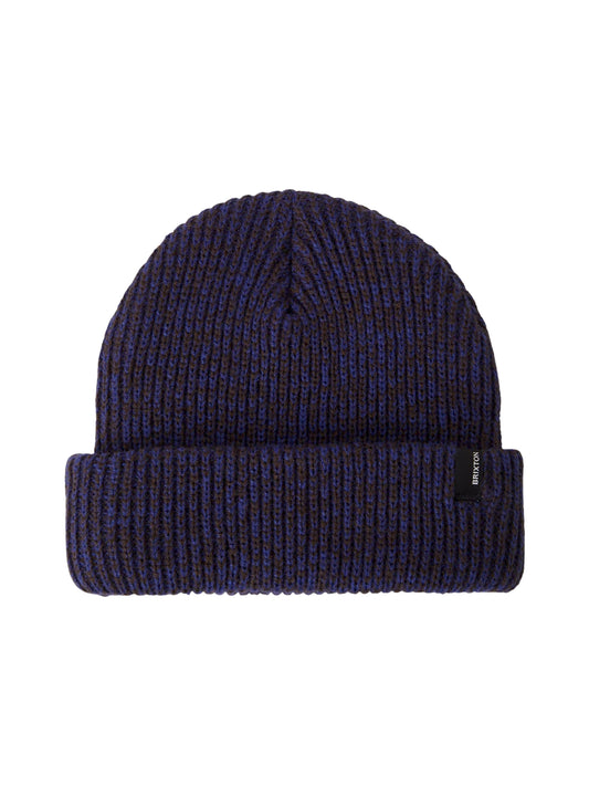 Brixton "Chunky Heist" Beanie Marled Navy/Caramel