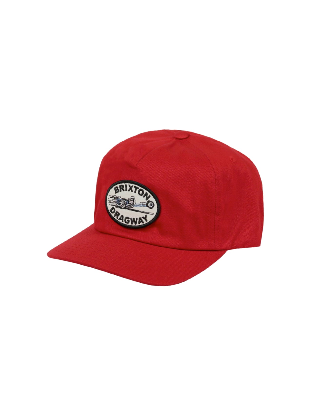 Brixton "Dragway" Snapback Cap Red