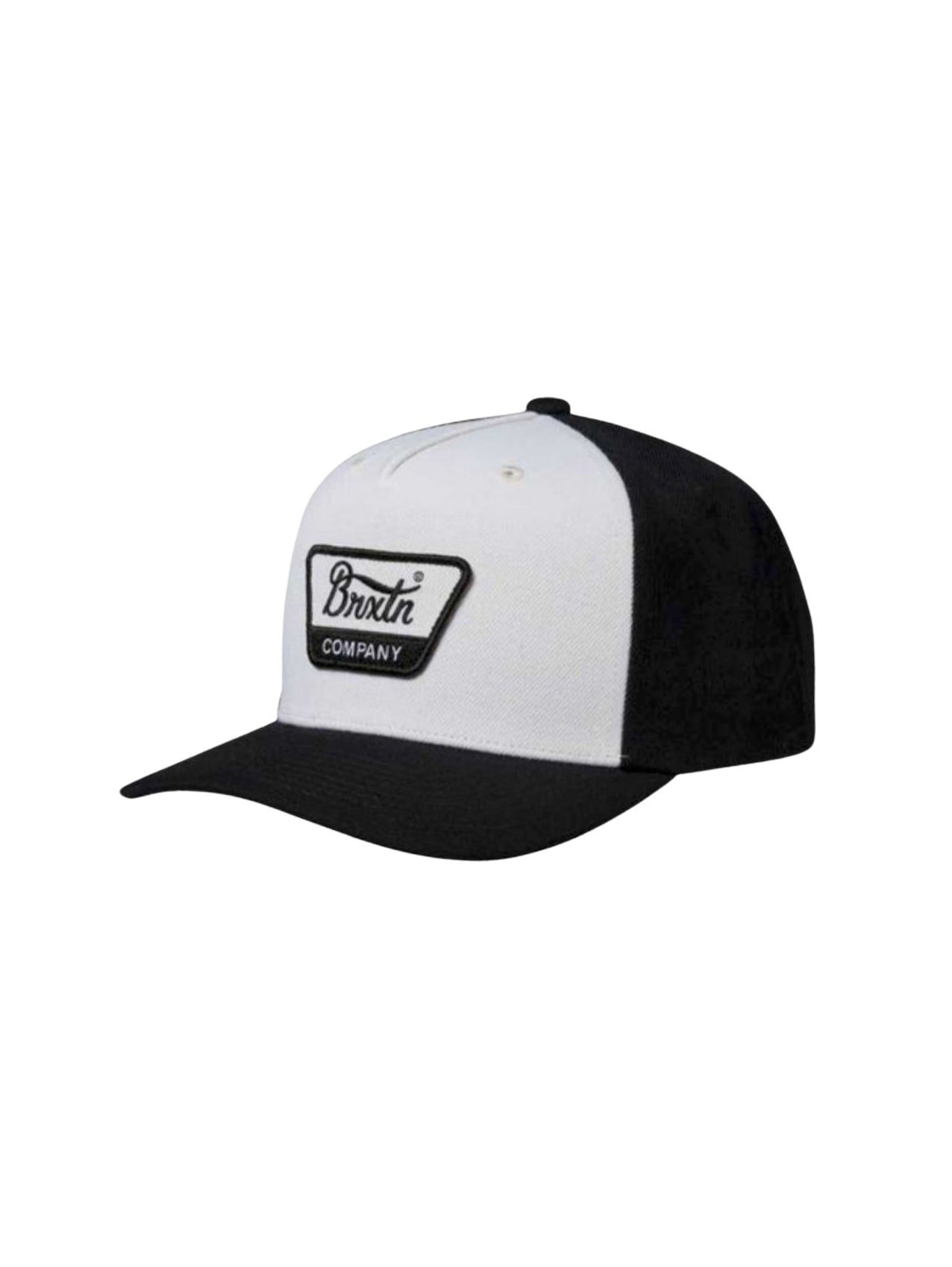 Brixton "Linwood" Snapback Cap Black/White