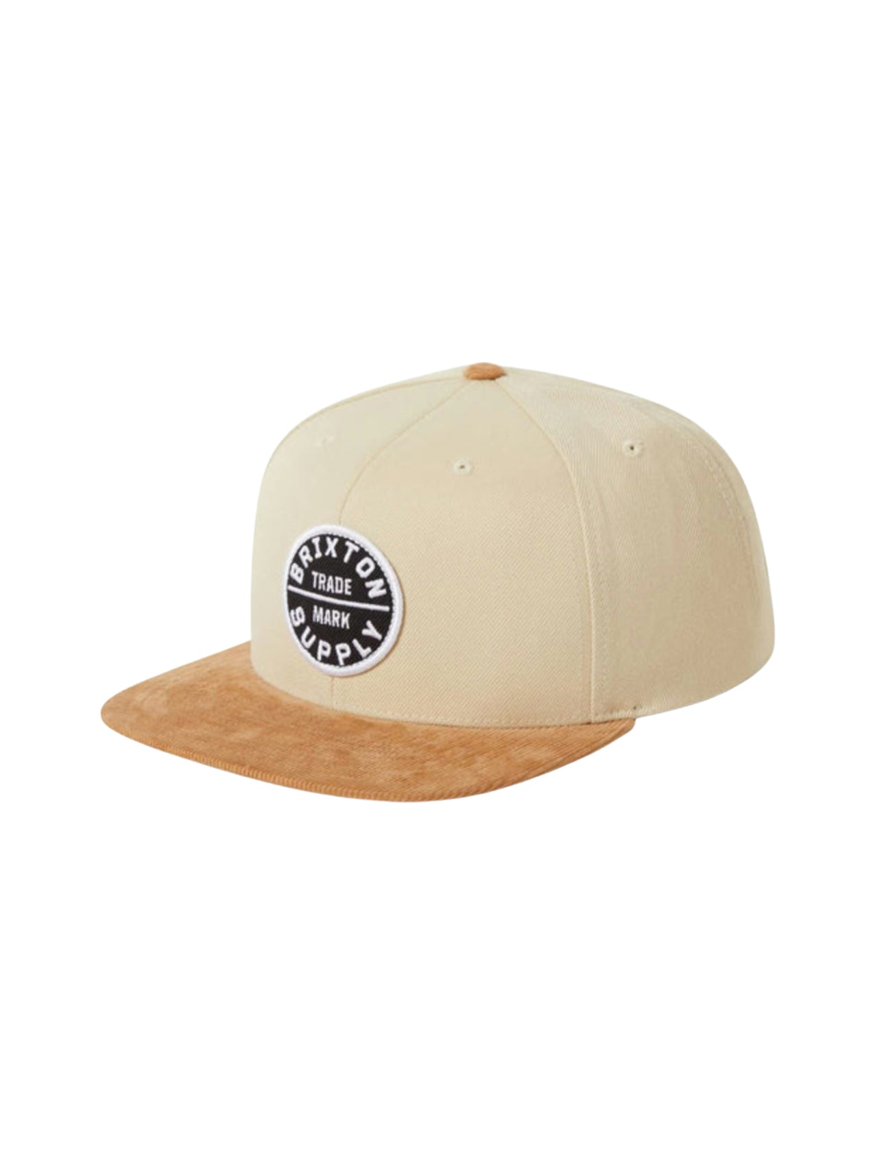 Brixton "Oath III" Cap Sandlight/Brown Cordury