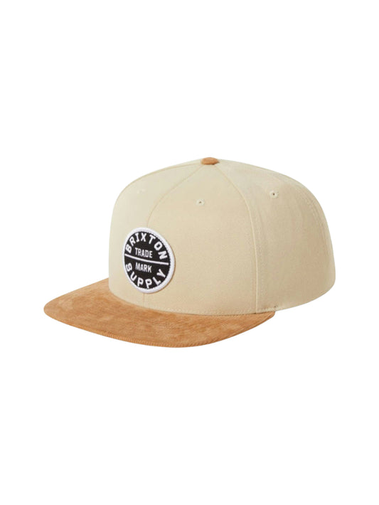 Brixton "Oath III" Cap Sandlight/Brown Cordury