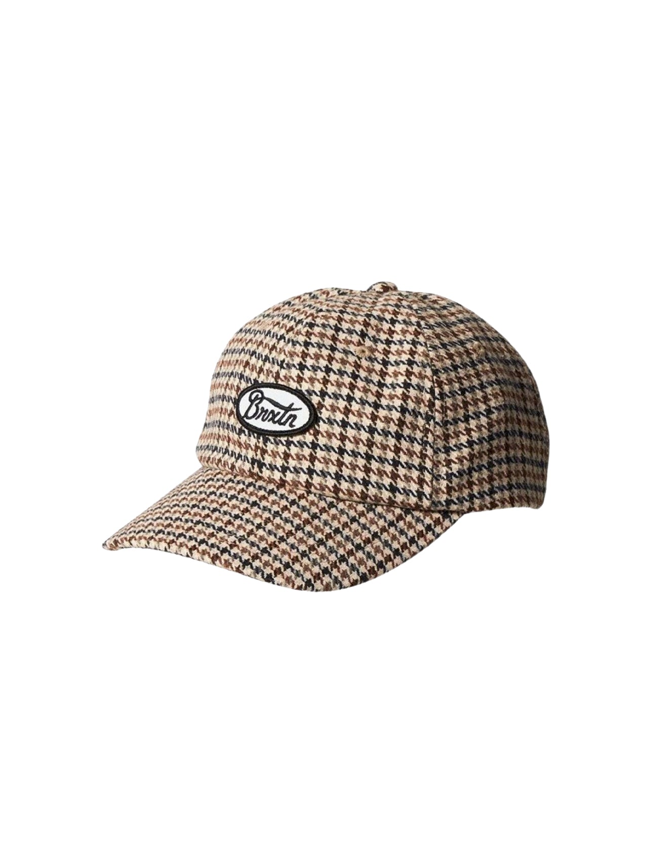 Brixton "Parsons" Cap Sand/Black Houndstooth